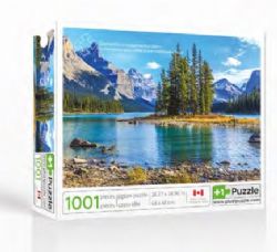 PLUS1PUZZLE CASSE-TÊTE 1001 PIÈCES - ÎLE SPIRIT - LAC MALIGNE
PARC NATIONAL DE JASPER - CANADA #P1P13838